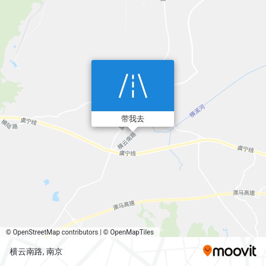 横云南路地图