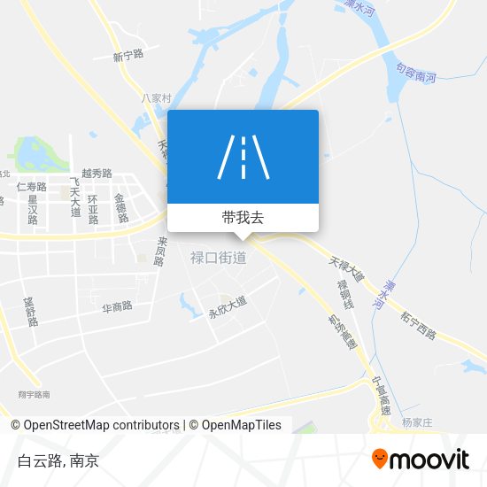 白云路地图