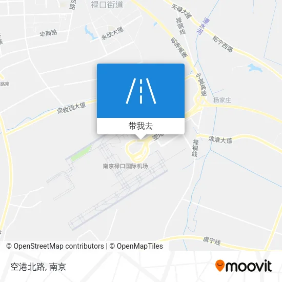 空港北路地图