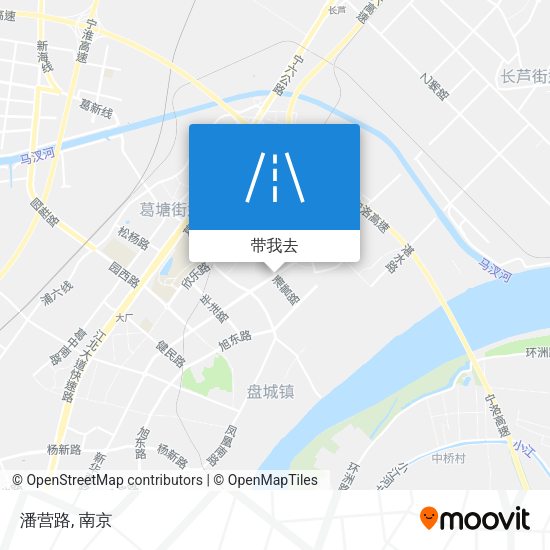 潘营路地图