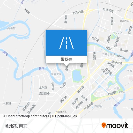通池路地图