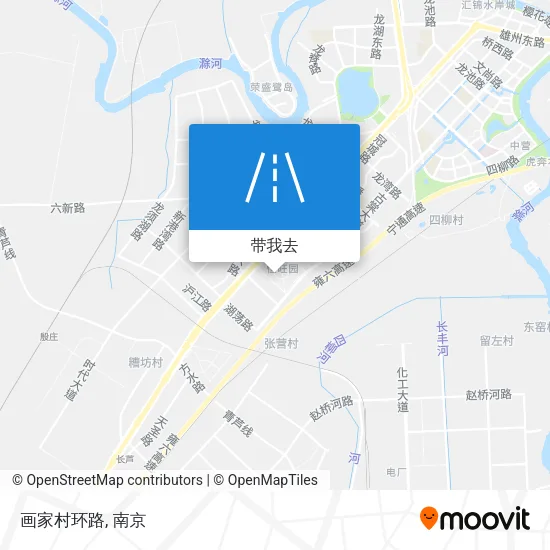 画家村环路地图