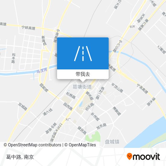 葛中路地图