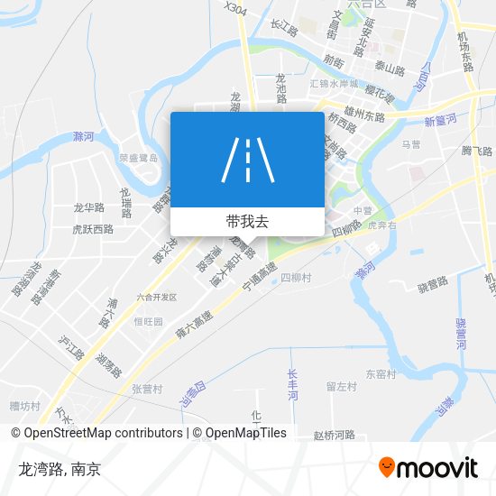 龙湾路地图