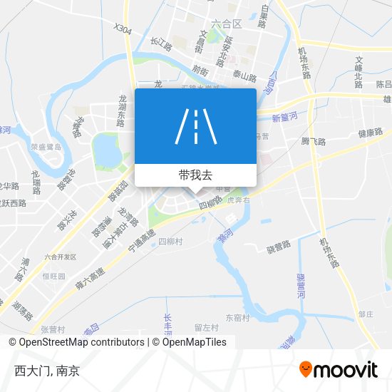 西大门地图
