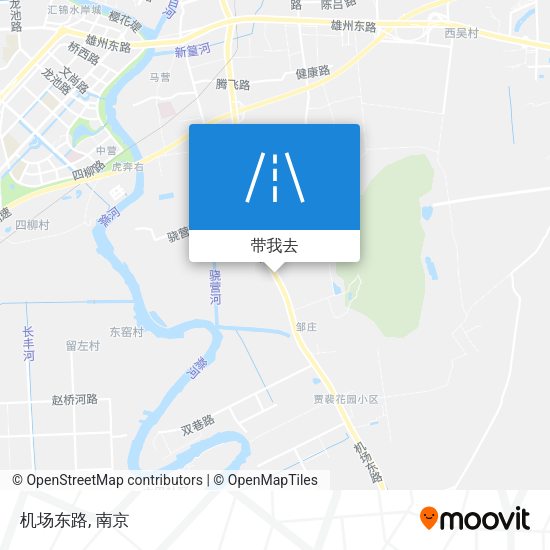机场东路地图