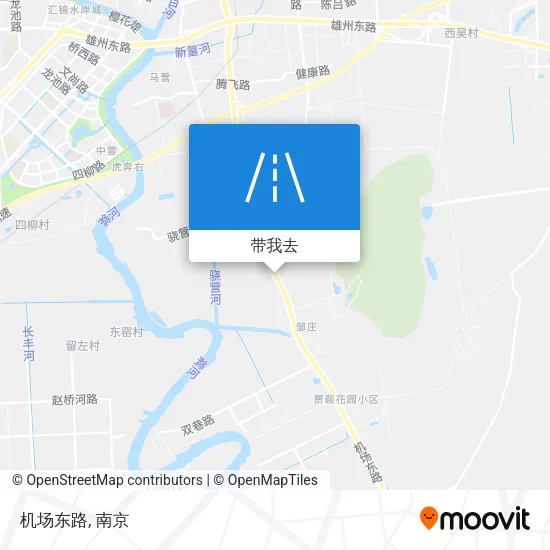 机场东路地图