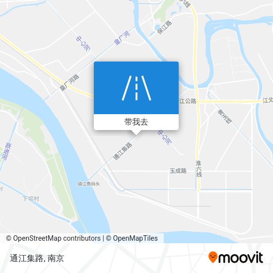 通江集路地图