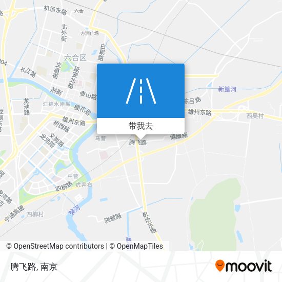 腾飞路地图