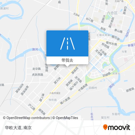 华欧大道地图