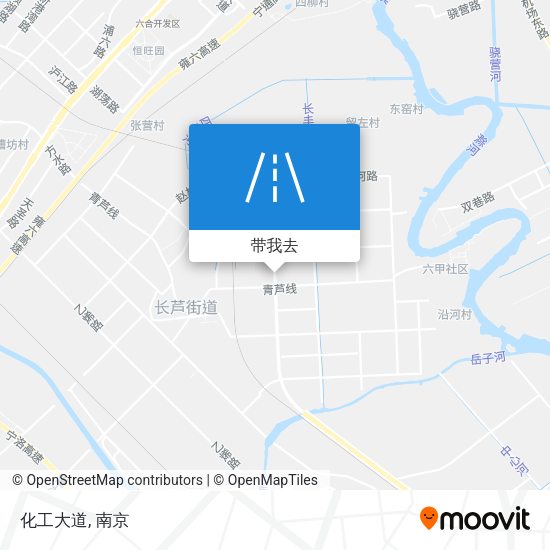 化工大道地图