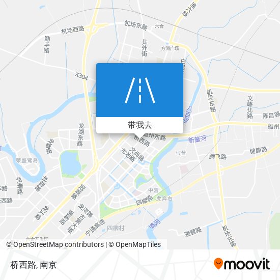 桥西路地图