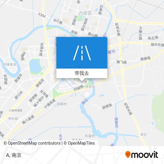 A地图