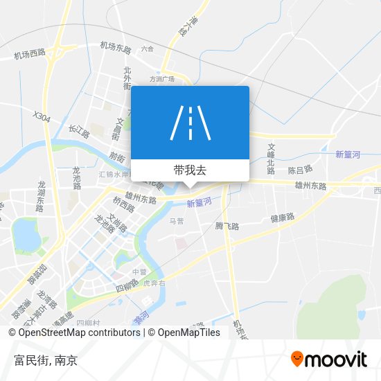 富民街地图