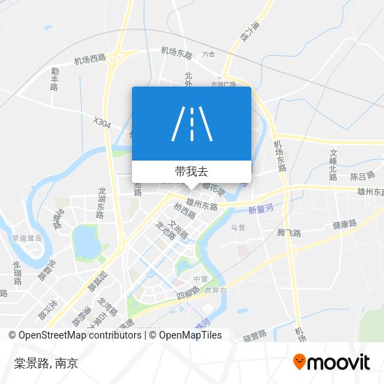 棠景路地图