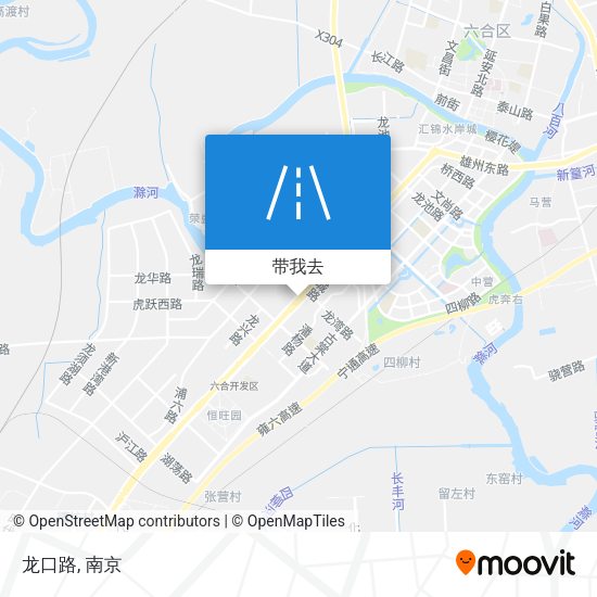 龙口路地图