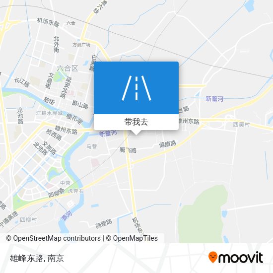 雄峰东路地图