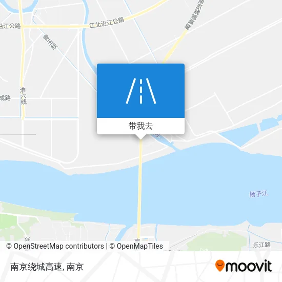 南京绕城高速地图