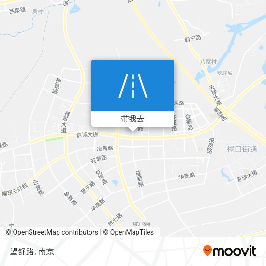望舒路地图