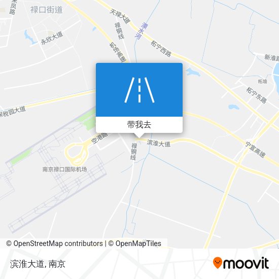 滨淮大道地图
