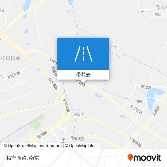 柘宁西路地图
