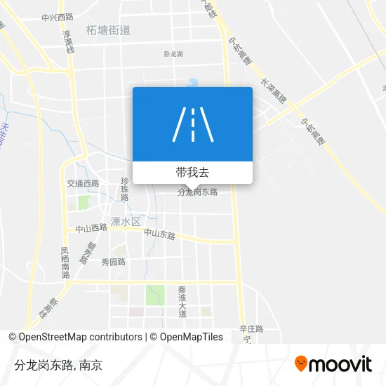 分龙岗东路地图
