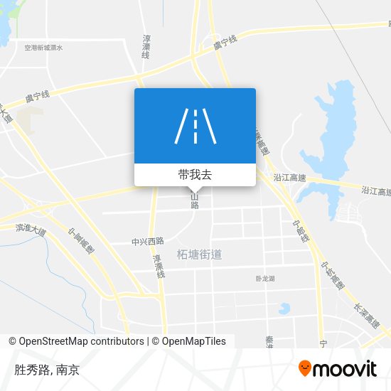胜秀路地图