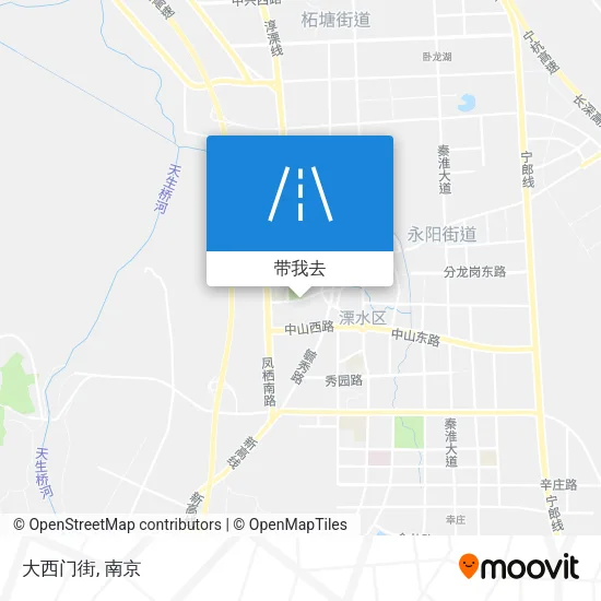 大西门街地图