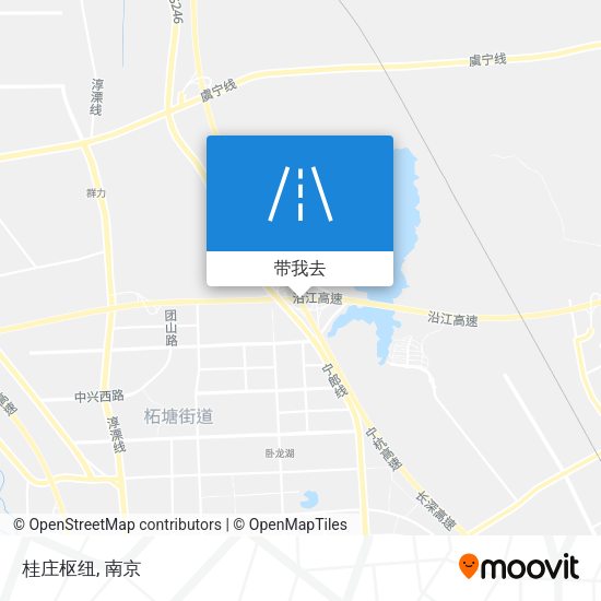 桂庄枢纽地图