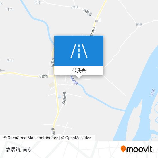 故居路地图
