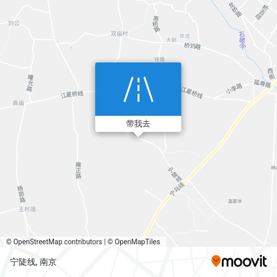 宁陡线地图