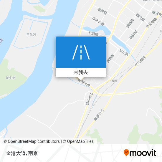金港大道地图