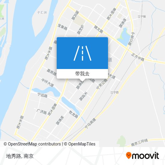 地秀路地图