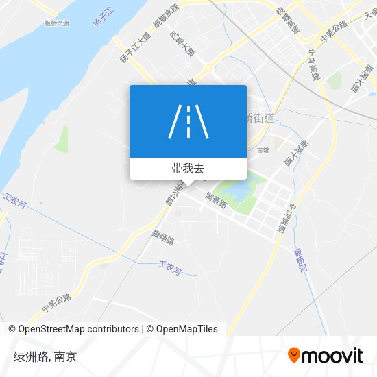 绿洲路地图