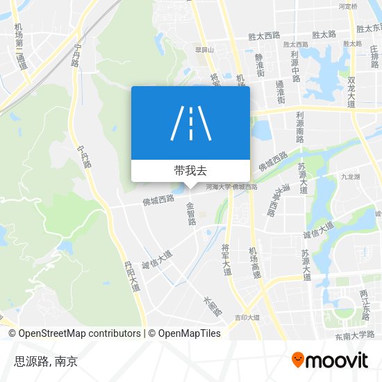 思源路地图