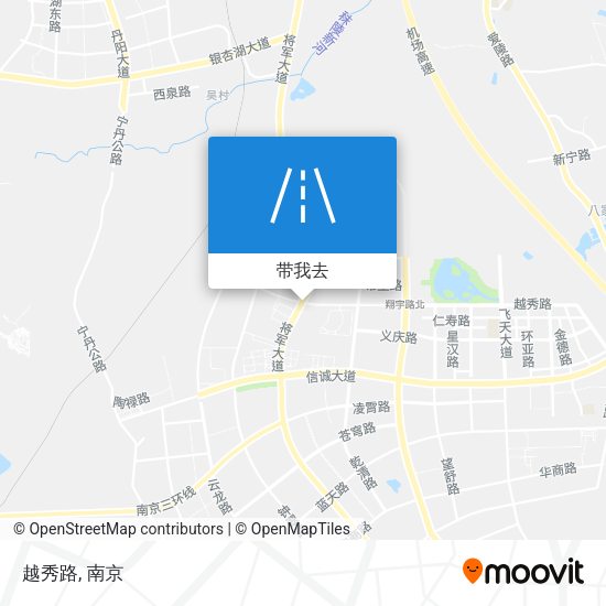 越秀路地图