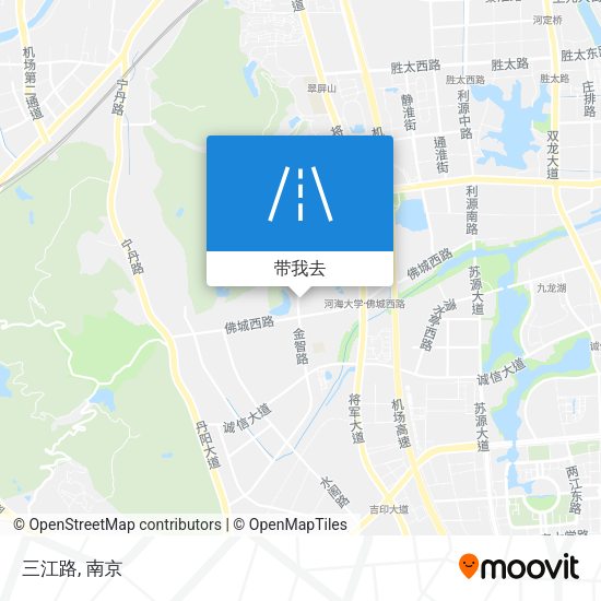 三江路地图