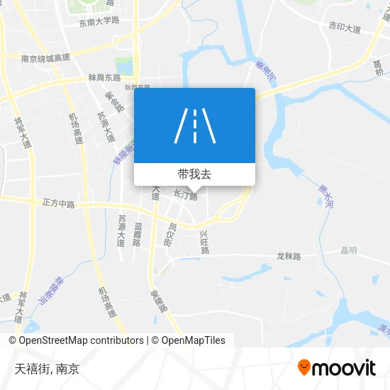 天禧街地图