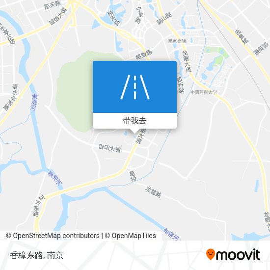 香樟东路地图