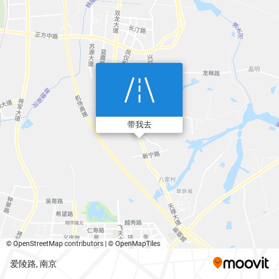 爱陵路地图