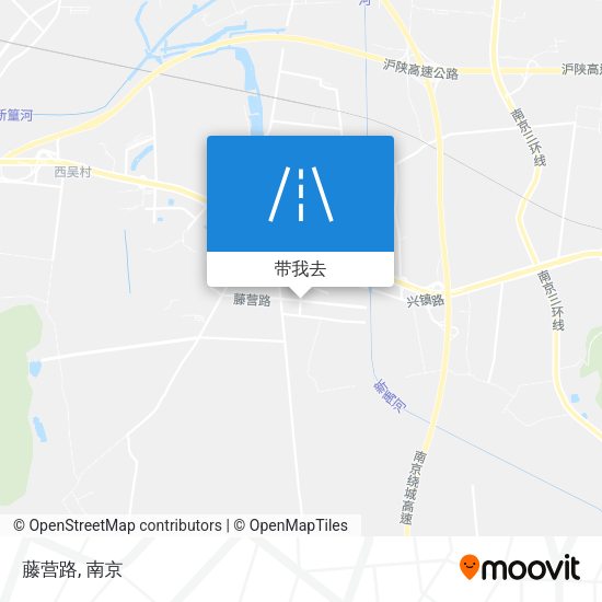 藤营路地图