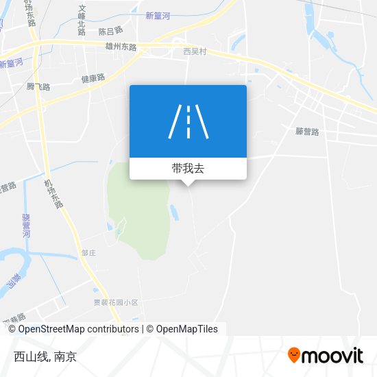 西山线地图