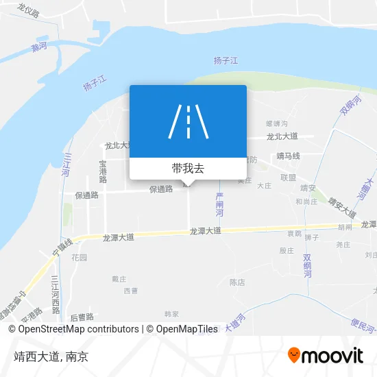 靖西大道地图