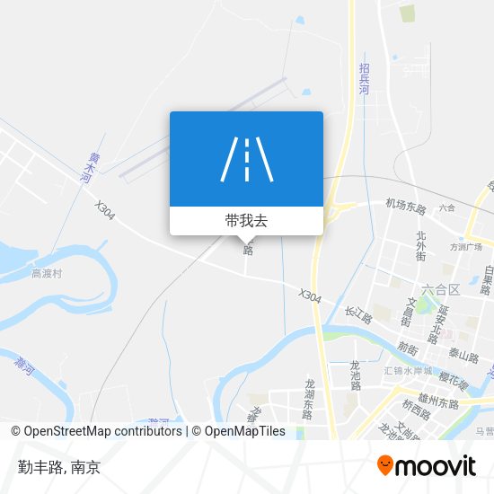 勤丰路地图