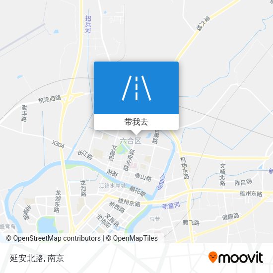 延安北路地图