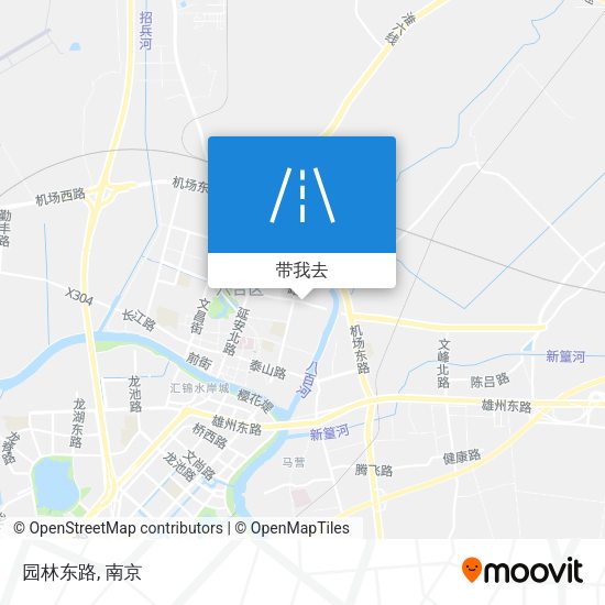 园林东路地图