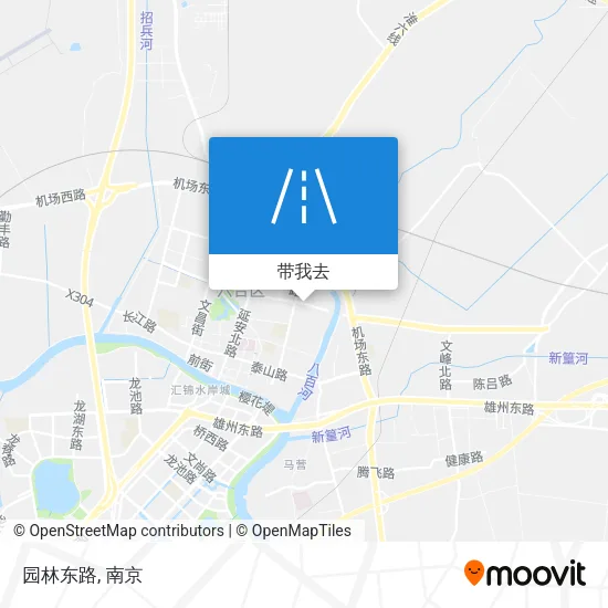 园林东路地图