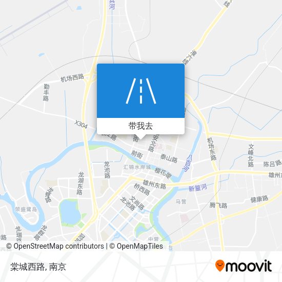 棠城西路地图