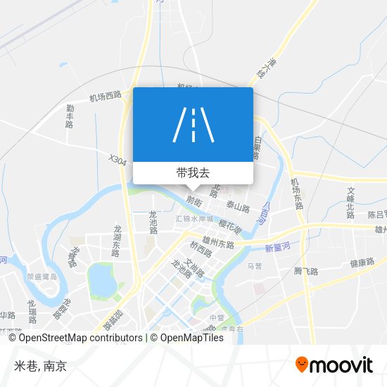 米巷地图