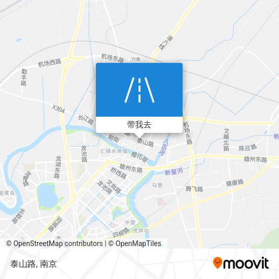 泰山路地图
